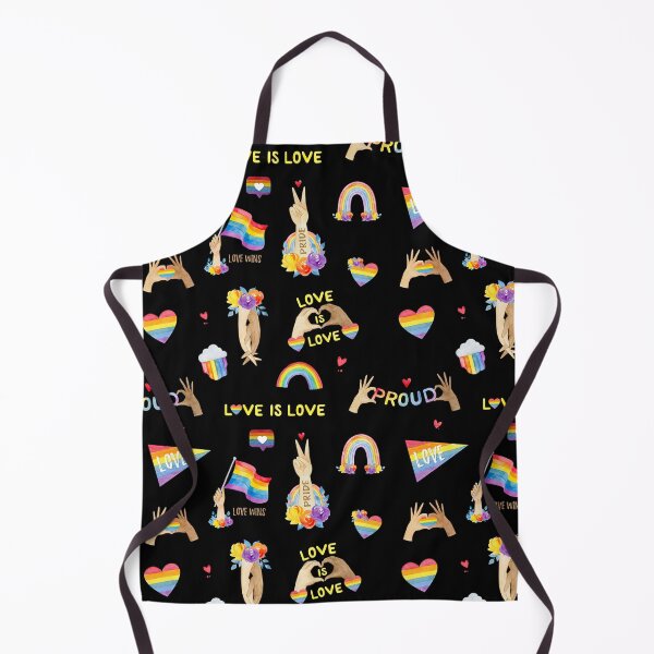 Item preview, Love is Love | LGBTQ Pride Month Pattern  designed and sold by Laura Lise Wong.