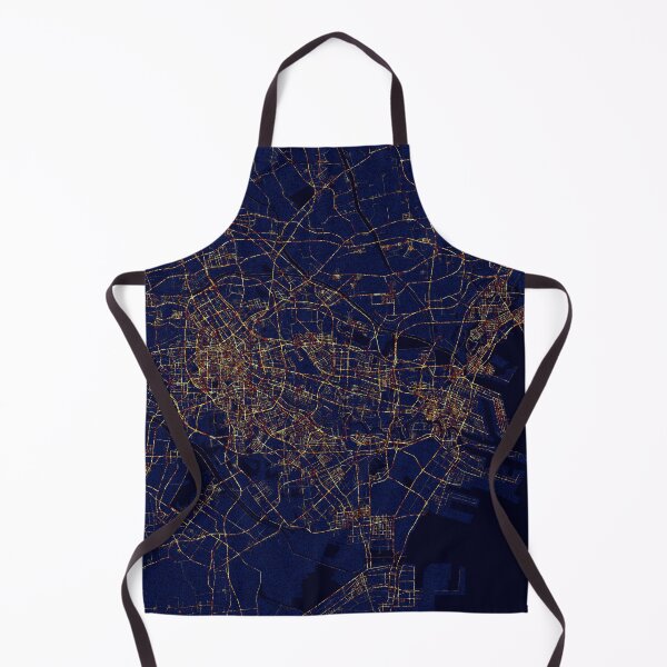 Item preview, Tianjin, China Map - City At Night designed and sold by deMAP.