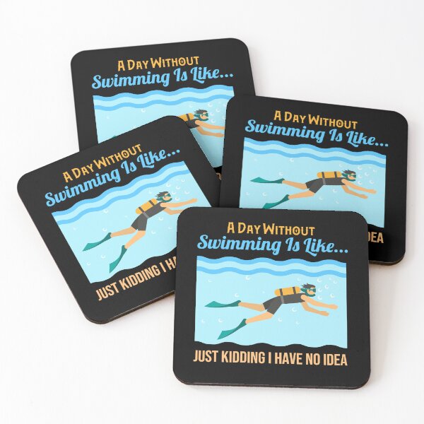 Item preview, Perfect A Day Without Swimming Is Like Just Kidding I Have No Idea designed and sold by pedrored369.