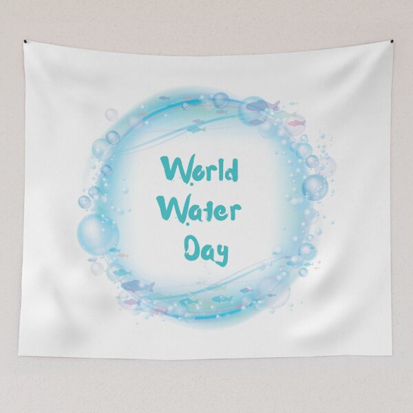 Item preview, Fish World Water Day designed and sold by CreativNode.