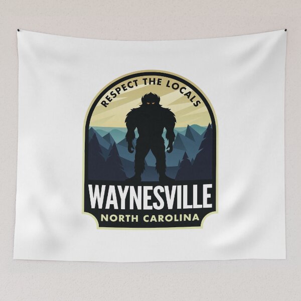 Item preview, Waynesville North Carolina Bigfoot Sasquatch designed and sold by HalpinDesign.