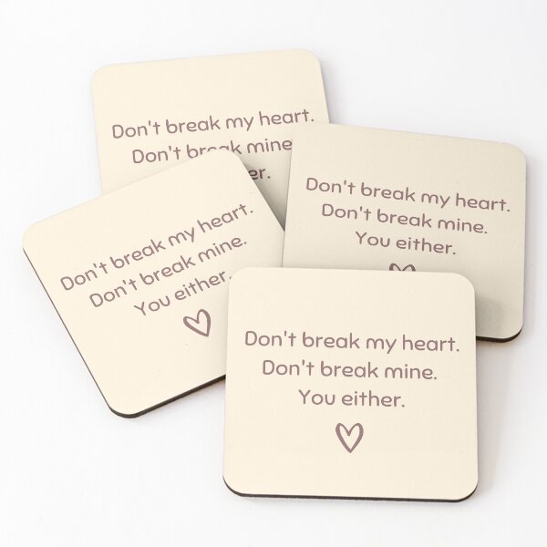 Item preview, Don't Break My Heart designed and sold by jamsantos.