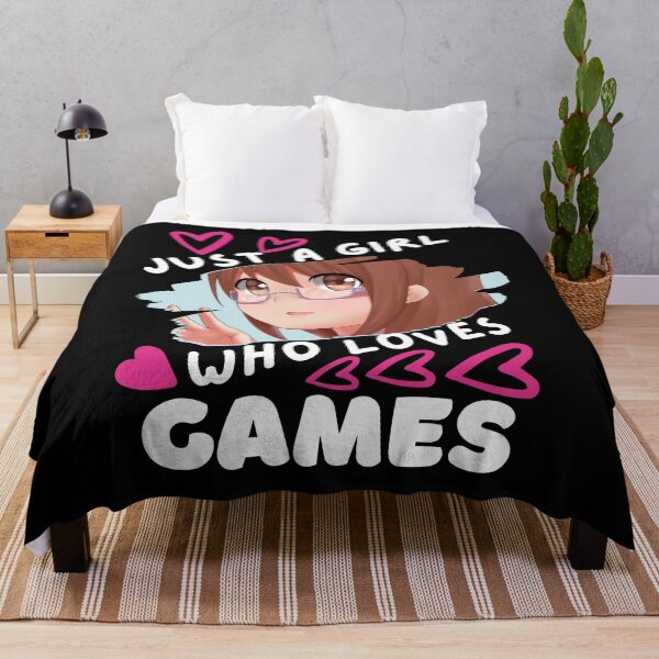 Item preview, Just A Girl Who Loves Video Games Women Or Girls designed and sold by BronikowskiART.