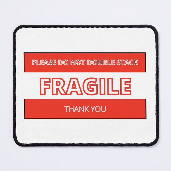 Item preview, Please do not double stack fragile thank you sticker  designed and sold by abdmrf.