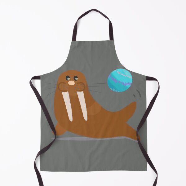 Item preview, Walrus Plays Beach Ball designed and sold by MILdecals.