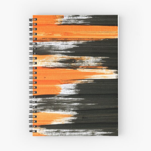Item preview, black and orange 01 designed and sold by Ioana Luscov.