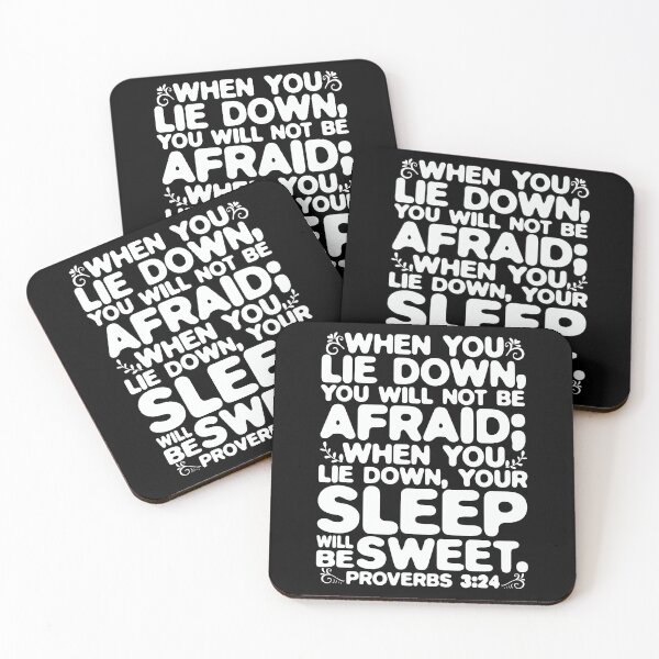 Item preview, Proverbs 3:24 Your Sleep Will Be Sweet designed and sold by plushism.