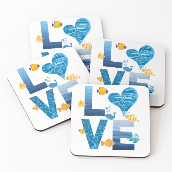 Item preview, Love Water and Fish designed and sold by CreativNode.