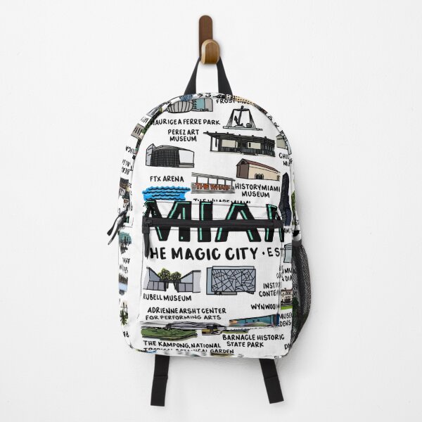 Item preview, Miami Florida Map designed and sold by fiberandgloss.