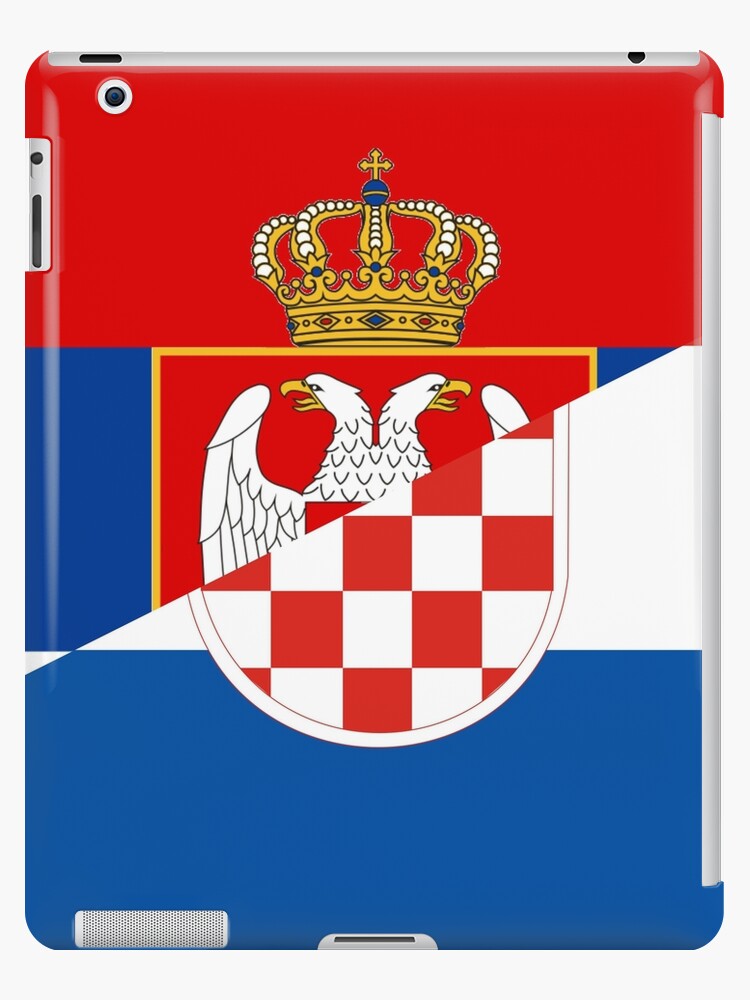 Serbia Croatia Flag Ipad Caseskin By Tony4urban
