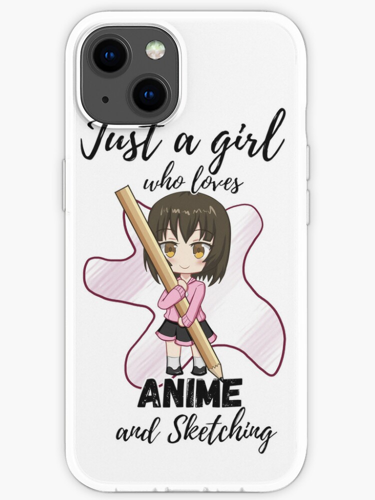 Anime Girl Funny Saying Otaku Manga iPhone XS Case by ShirTom