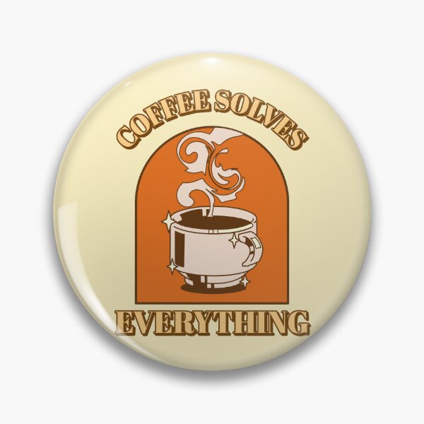 Item preview, Coffee Solves Everything - Gift For Coffee Enthusiast designed and sold by SwordsAndCharms.