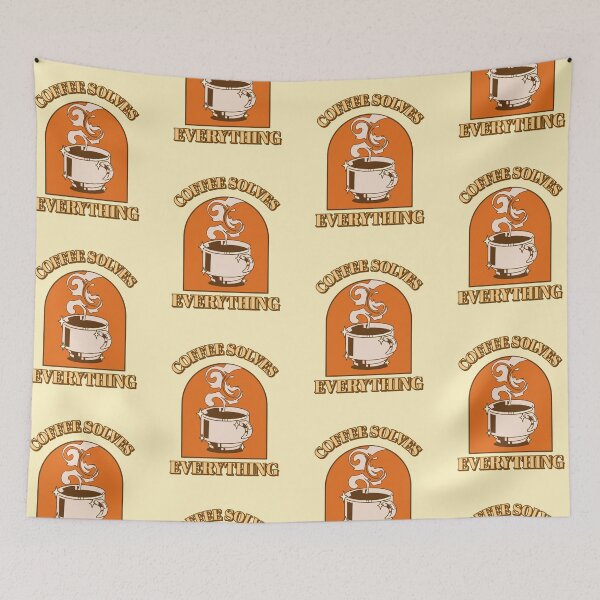 Item preview, Coffee Solves Everything - Gift For Coffee Enthusiast designed and sold by SwordsAndCharms.