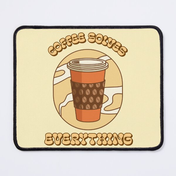 Item preview, Coffee Solves Everything - Gift For Coffee Enthusiast designed and sold by SwordsAndCharms.