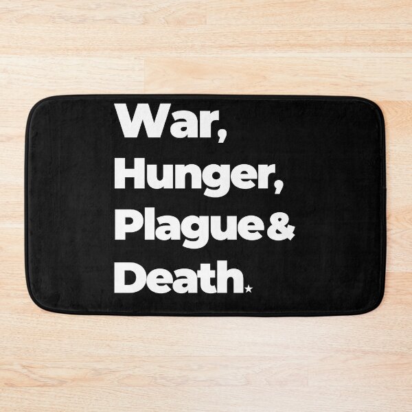 Item preview, War, Hunger, Plague & Death designed and sold by FREE T-Shirts.