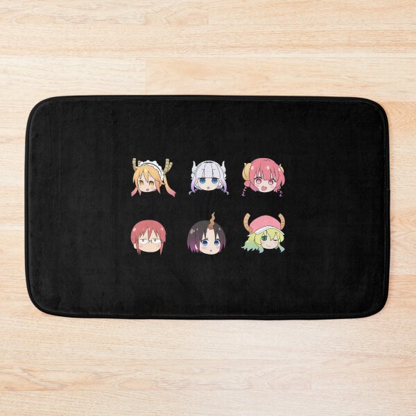 Item preview, Miss Kobayashi&x27;s Dragon Maid Chibi Heads Classic . designed and sold by zicohoneybear.