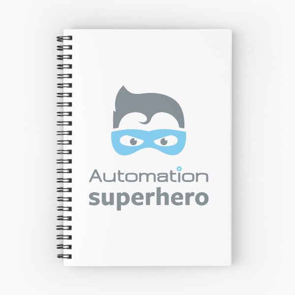 Item preview, Automation Superhero Blue designed and sold by automationart.