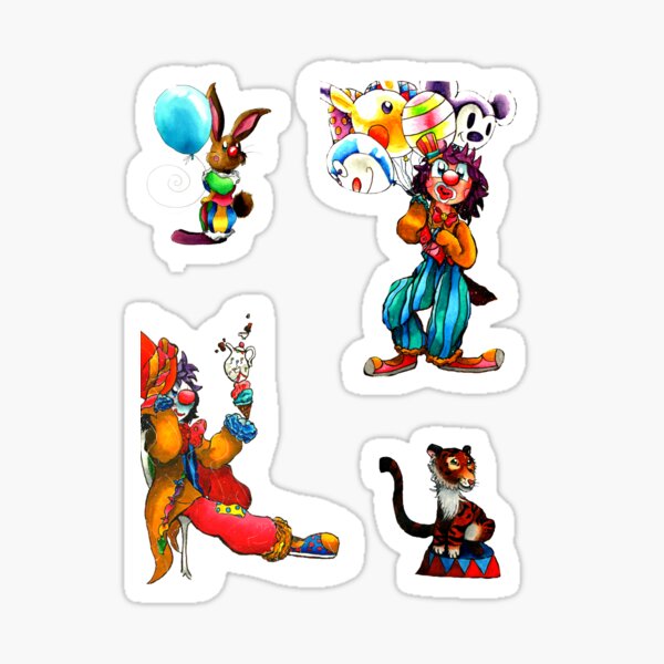 Circus Stickers Sticker