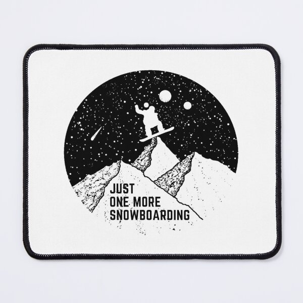 Item preview, Just One More Snowboarding designed and sold by Pixelish.