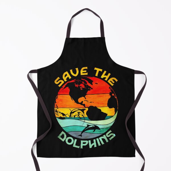 Item preview, Save the Dolphins, Earth Day Retro Vintage Sunset and Ocean designed and sold by ACC .