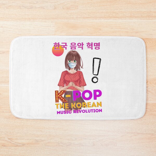 Item preview, A young manga-style girl loves k-pop music designed and sold by Goliardika-Shop.