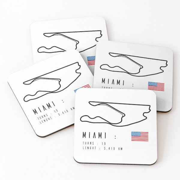 Item preview, Miami International Autodrome - RACE TRACK designed and sold by RaceTrack-F1.