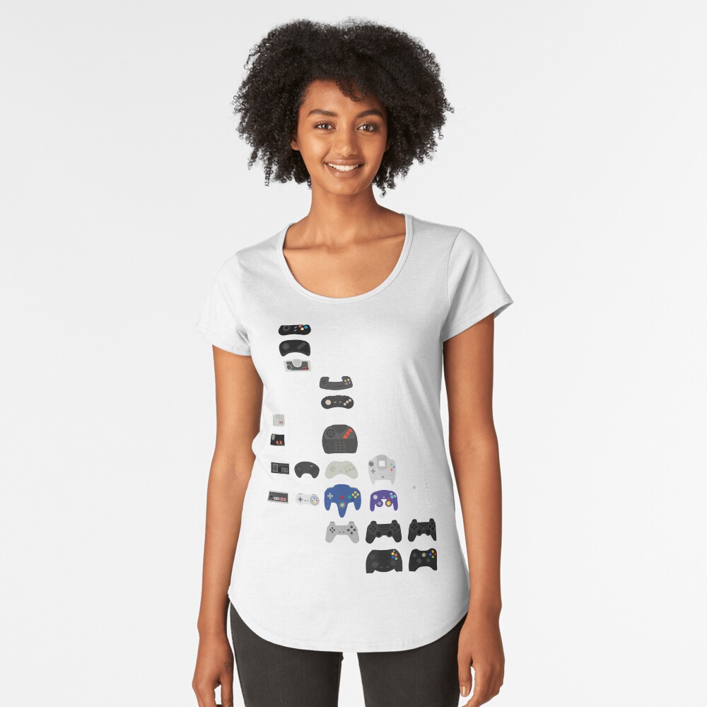 Aperçu de l'œuvre T-shirt premium échancré créée et vendue par M1D33L.