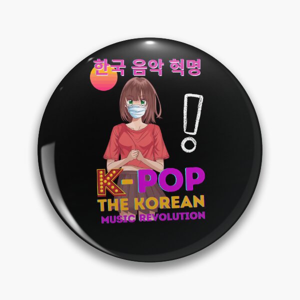 Item preview, A young manga-style girl loves k-pop music designed and sold by Goliardika-Shop.