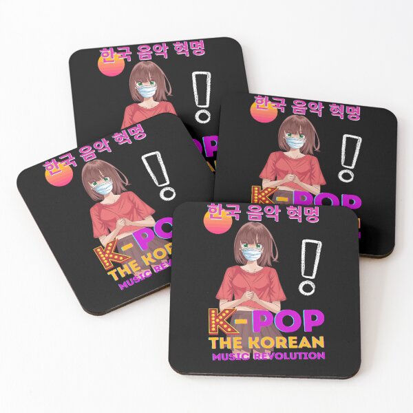 Item preview, A young manga-style girl loves k-pop music designed and sold by Goliardika-Shop.