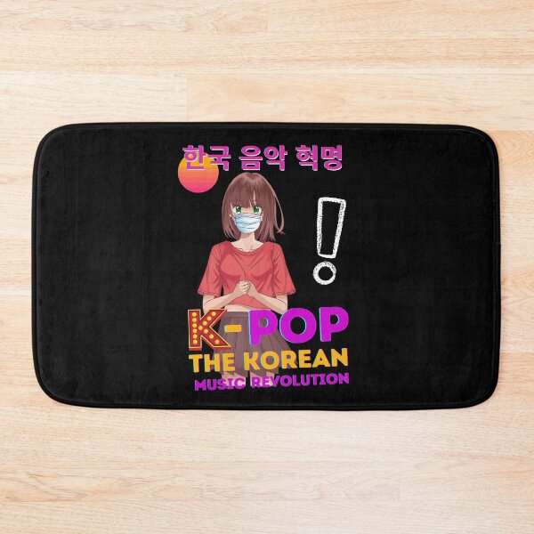 Item preview, A young manga-style girl loves k-pop music designed and sold by Goliardika-Shop.