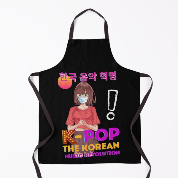 Item preview, A young manga-style girl loves k-pop music designed and sold by Goliardika-Shop.