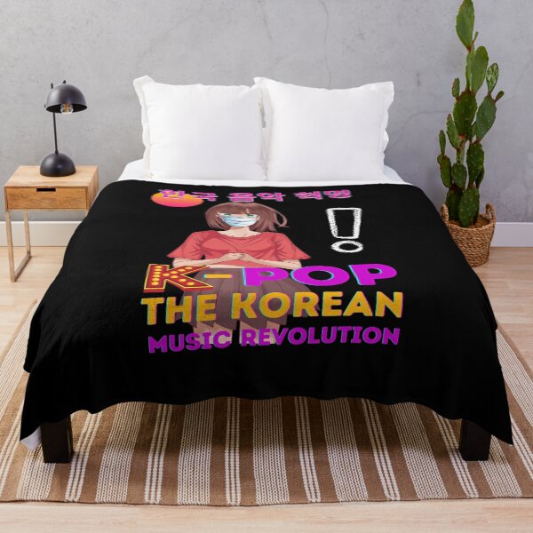 Item preview, A young manga-style girl loves k-pop music designed and sold by Goliardika-Shop.