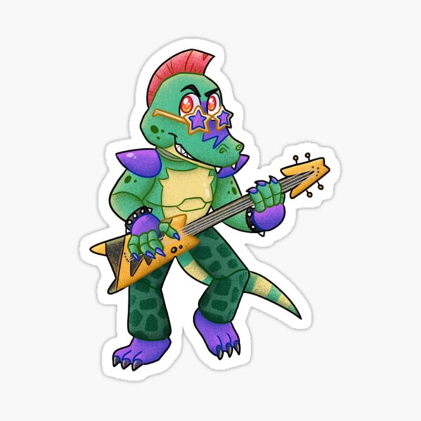 Montgomery Gator Sticker For Sale By Akaitsuki Redbubble