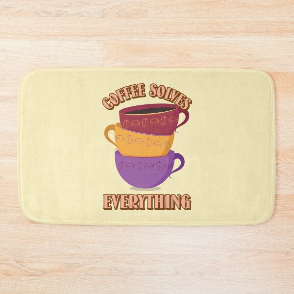 Item preview, Coffee Solves Everything - Gift For Coffee Enthusiast designed and sold by SwordsAndCharms.