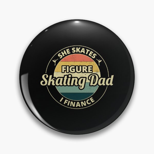 Item preview, Figure Skating Dad Ice Skater Skate Dance Fathers day designed and sold by CuteDesigns1.