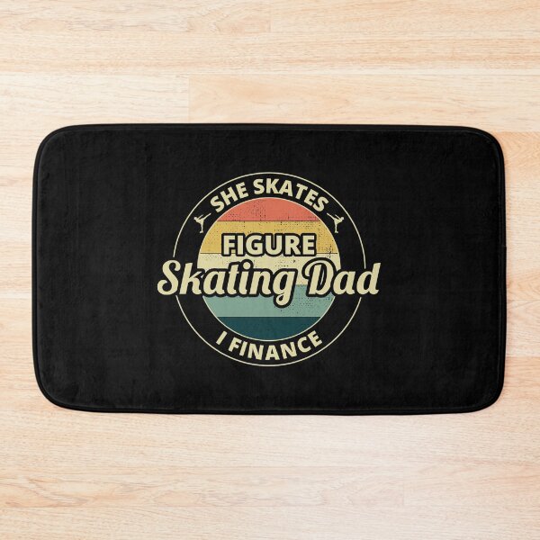 Item preview, Figure Skating Dad Ice Skater Skate Dance Fathers day designed and sold by CuteDesigns1.