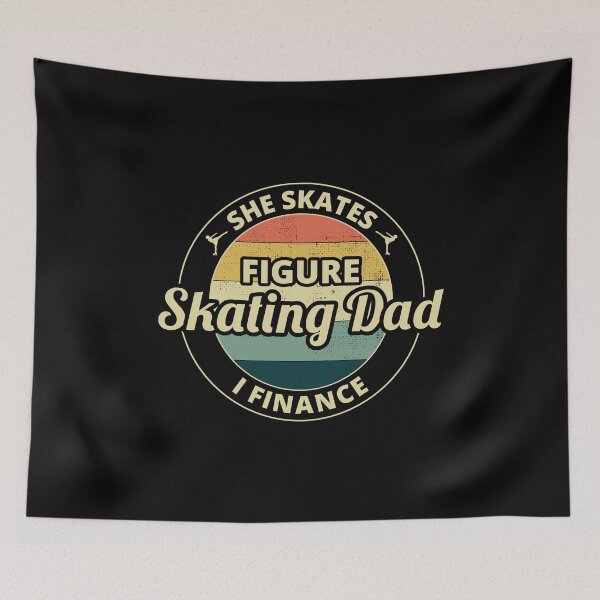 Item preview, Figure Skating Dad Ice Skater Skate Dance Fathers day designed and sold by CuteDesigns1.