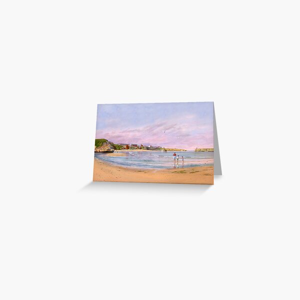 Cullercoats Bay Northumberland Greeting Card