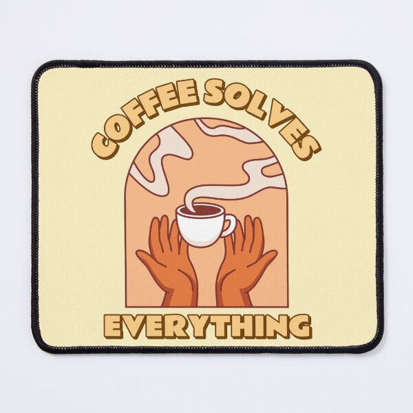 Item preview, Coffee Solves Everything - Gift For Coffee Enthusiast designed and sold by SwordsAndCharms.