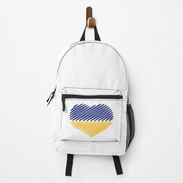 Item preview, Ukraine Heart (Flag / Blue - Yellow) designed and sold by MrFaulbaum.
