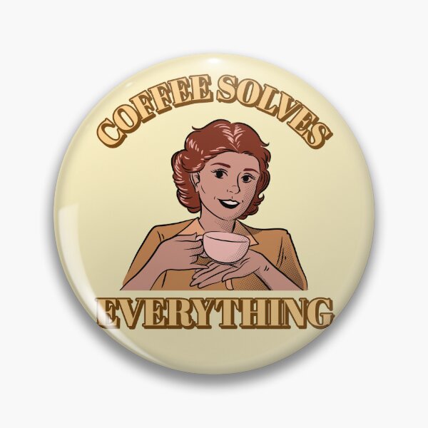 Item preview, Coffee Solves Everything - Gift For Coffee Enthusiast designed and sold by SwordsAndCharms.