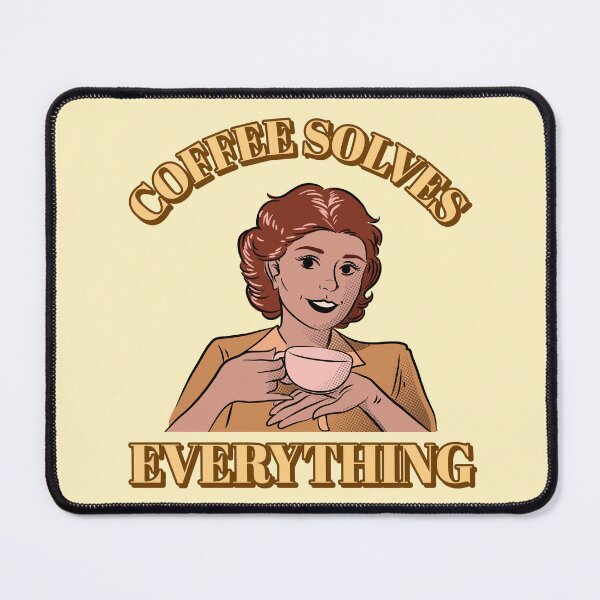Item preview, Coffee Solves Everything - Gift For Coffee Enthusiast designed and sold by SwordsAndCharms.