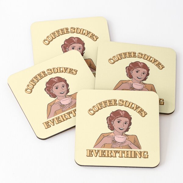 Item preview, Coffee Solves Everything - Gift For Coffee Enthusiast designed and sold by SwordsAndCharms.