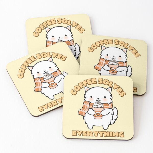 Item preview, Coffee Solves Everything - Gift For Coffee Enthusiast designed and sold by SwordsAndCharms.