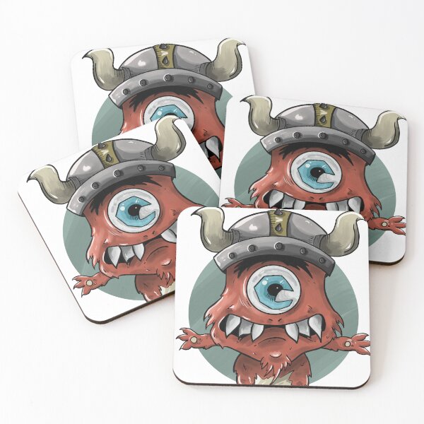 Item preview, Red Viking Demon designed and sold by ShopDerby.