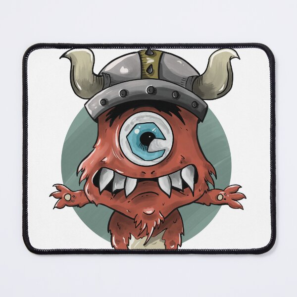 Item preview, Red Viking Demon designed and sold by ShopDerby.