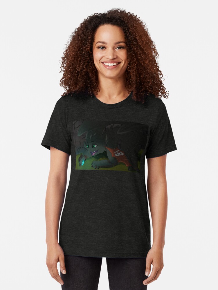 batman toothless shirt