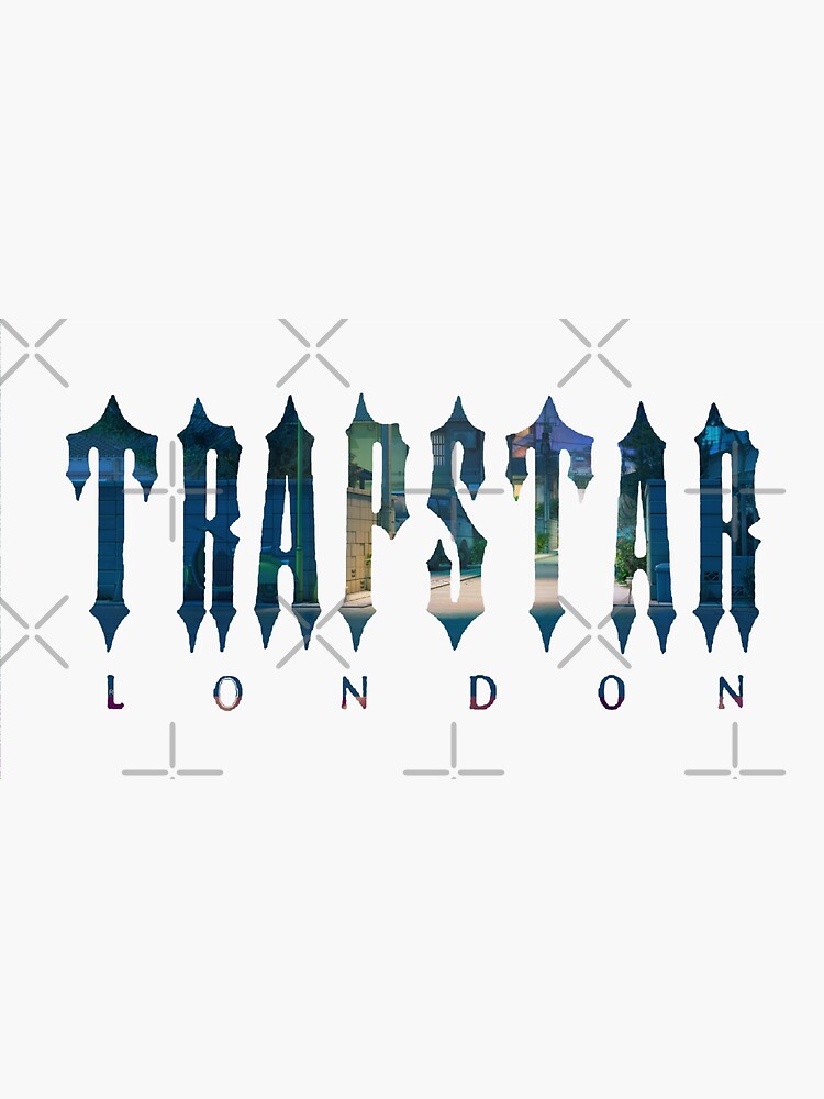 "TrapStar London hoodrich" Sticker by 7eaGallery Redbubble