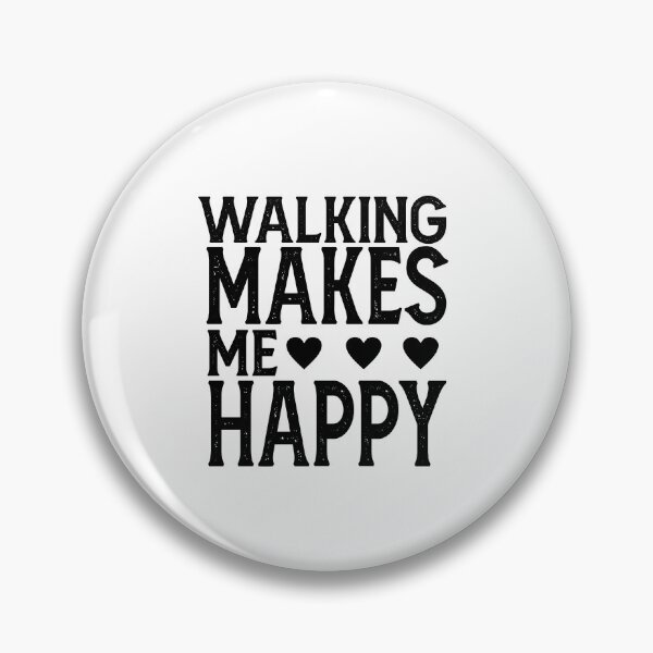 Item preview, Walking Makes me Happy designed and sold by ccabreira.