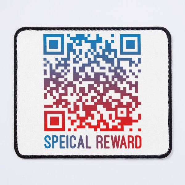 Special Reward Funny Rickroll QR Code Poster by Total Trends R Us